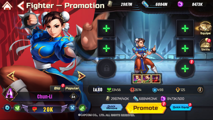 Street Fighter Duel Idle RPG mobile android iOS apk download for