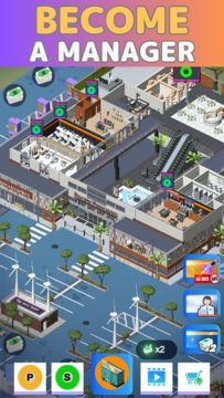Idle Grand Mall Tycoon - Shop ภาพหน้าจอเกม