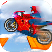 Master Stunt Balap Sepeda Spiderman