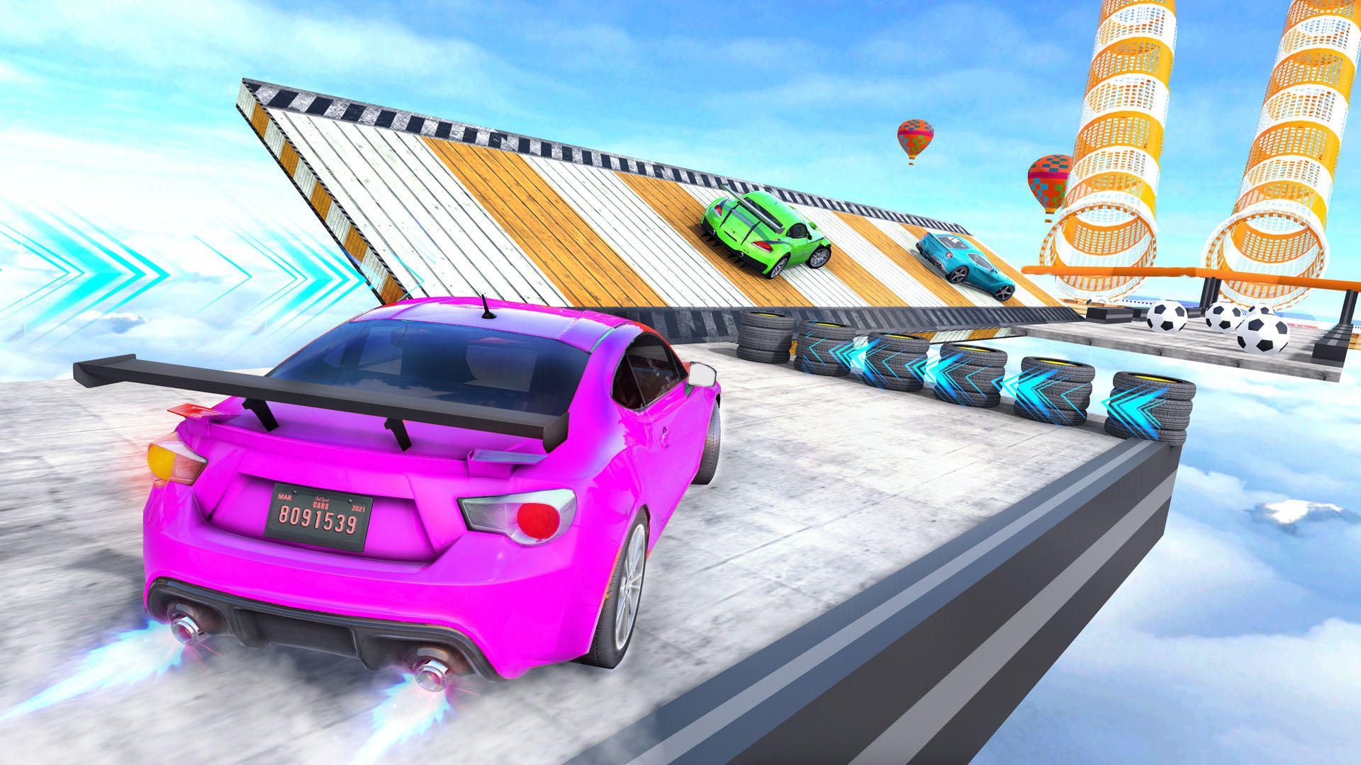 Stunt Car Drive : Drift Ahead 게임 스크린샷