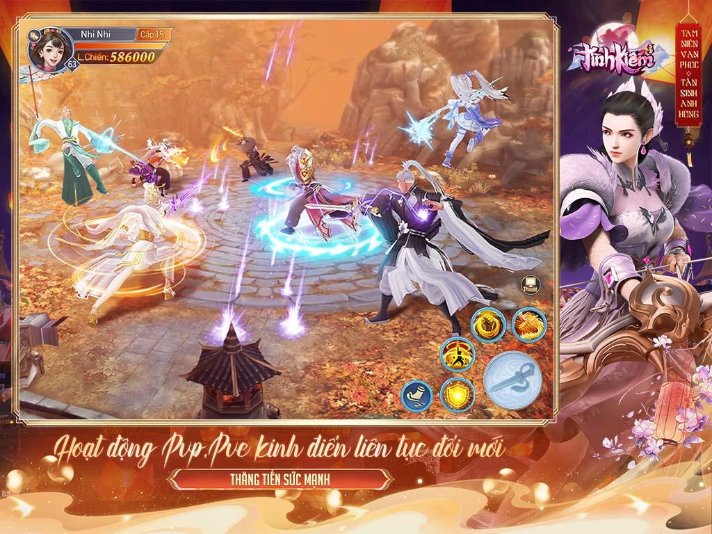 Tình Kiếm 3D-Tam Niên Vạn Phúc Game Screenshot