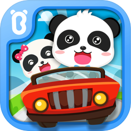 Baby Panda Car Racing