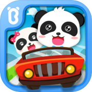 Baby Panda Course de voiture
