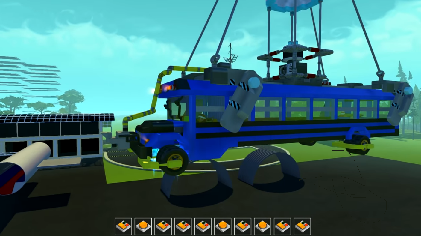 Mechanics build: Scrap Sandbox Machine Instruction Game Screenshot