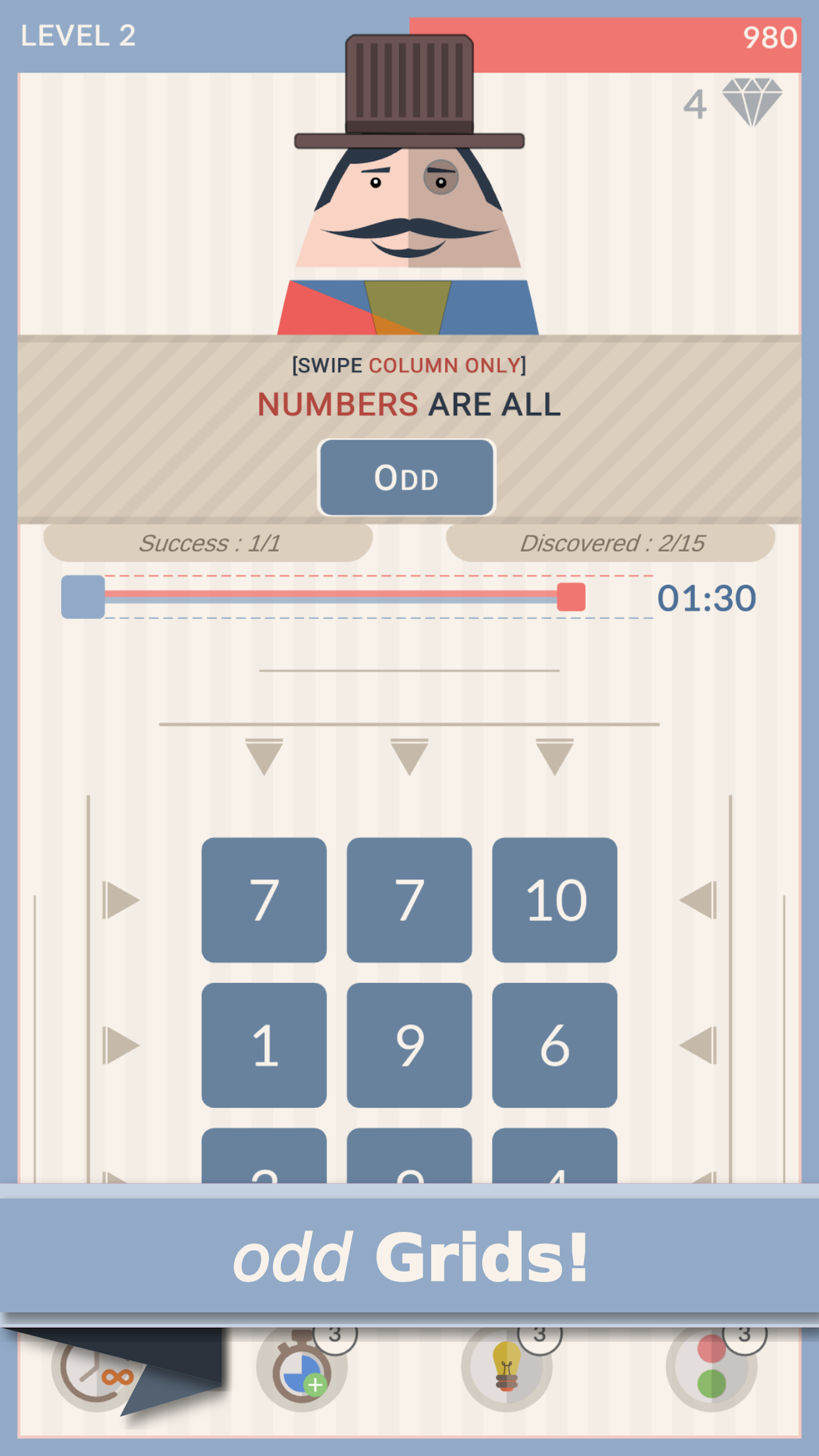 Mr. Mustachio Game Screenshot