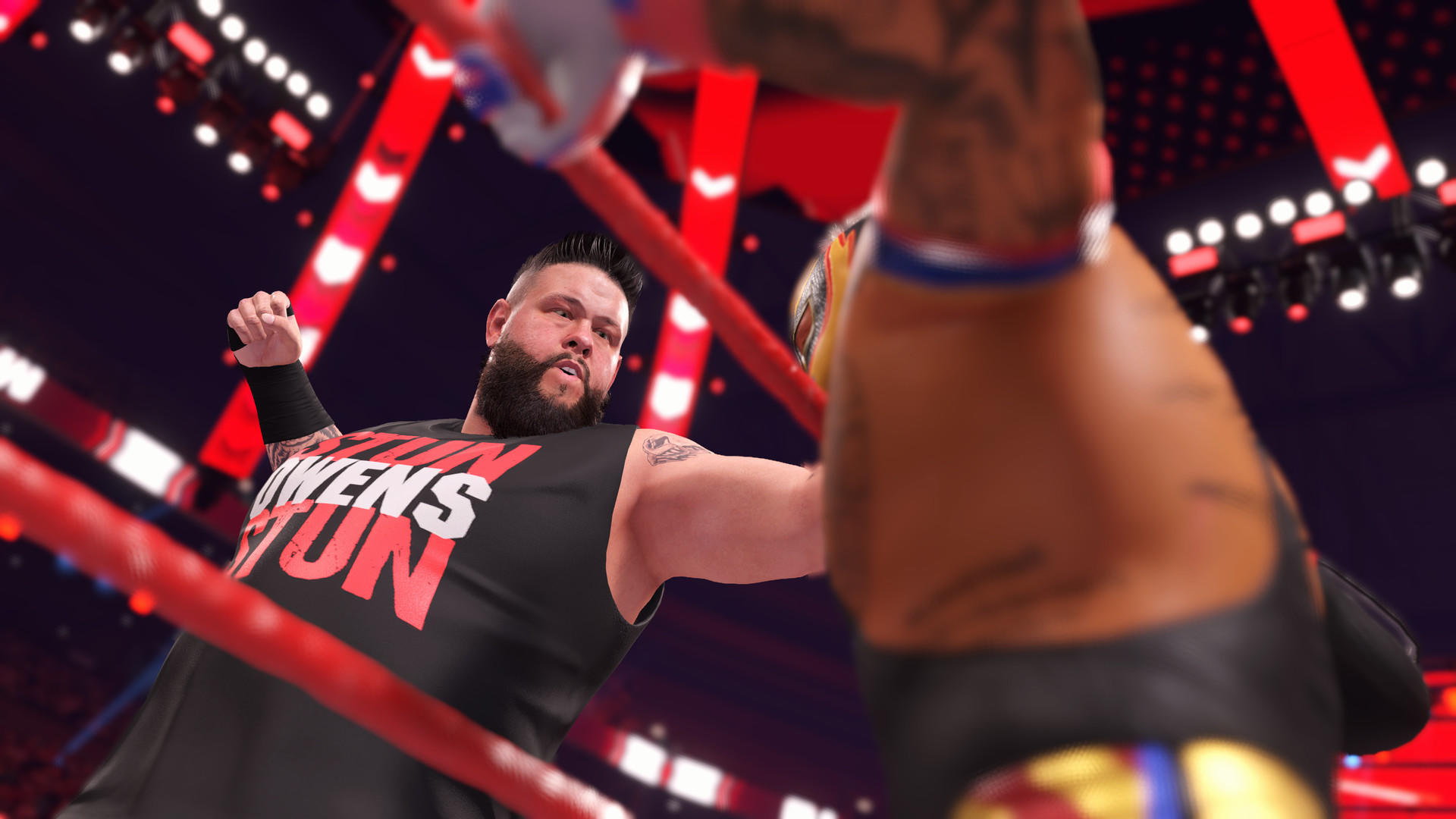 Screenshot of WWE 2K22