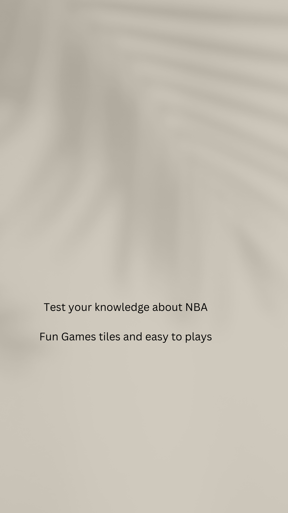 Screenshot of NBA quiz 2023