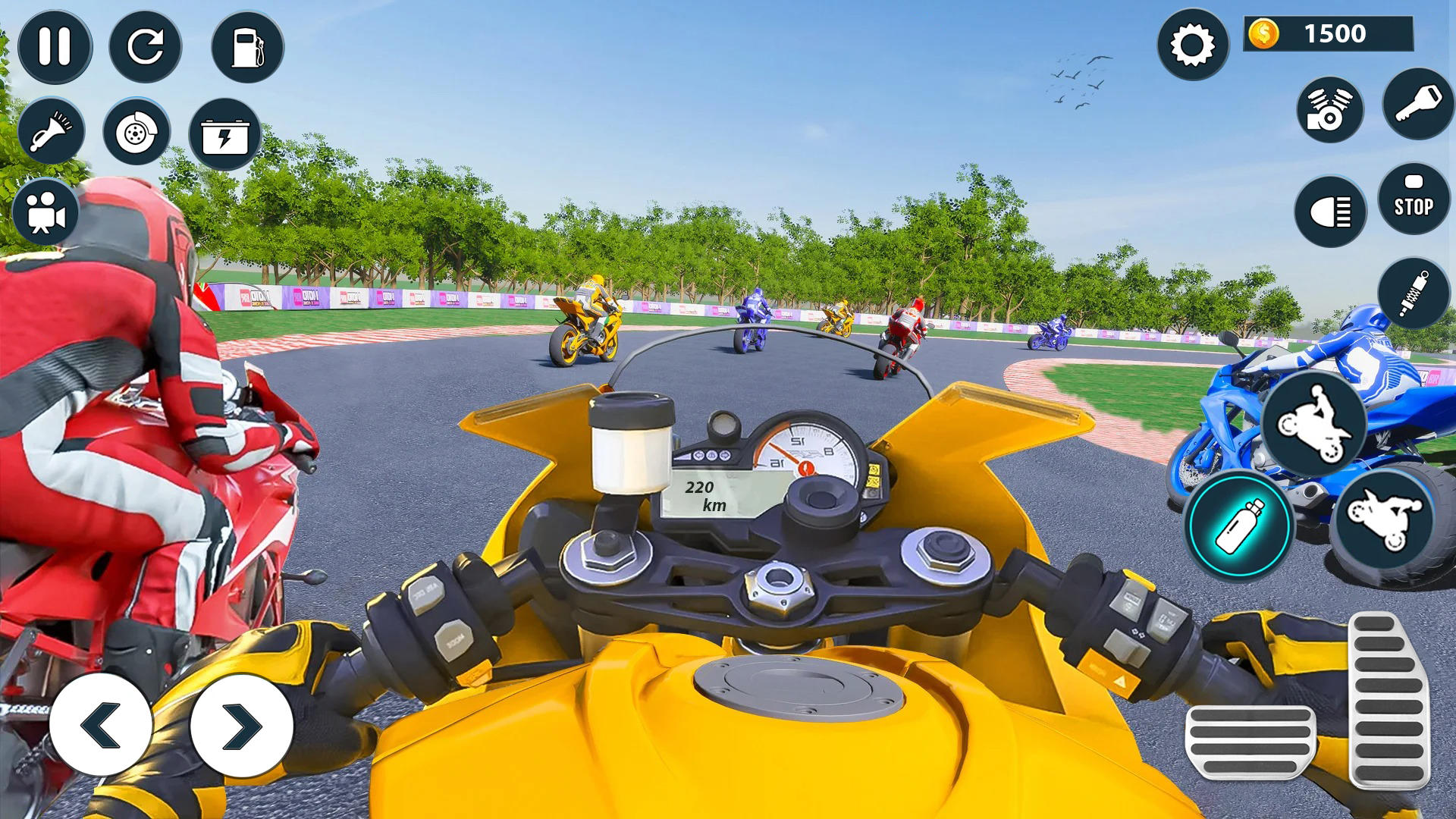 Street Bike Drag Racing Games ภาพหน้าจอเกม