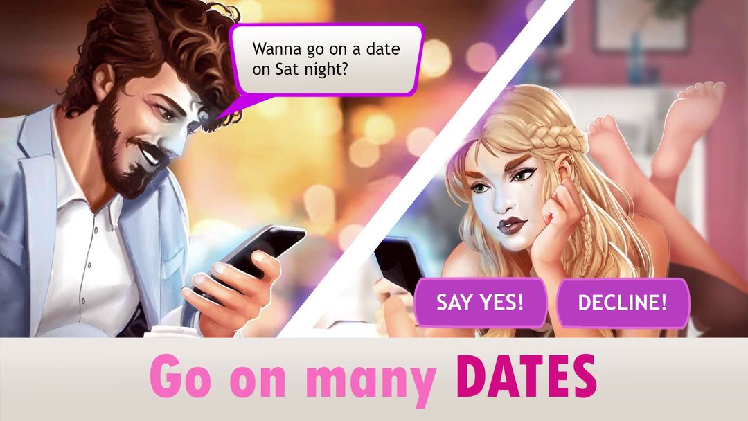 My Love & Dating Story Choices screenshot game