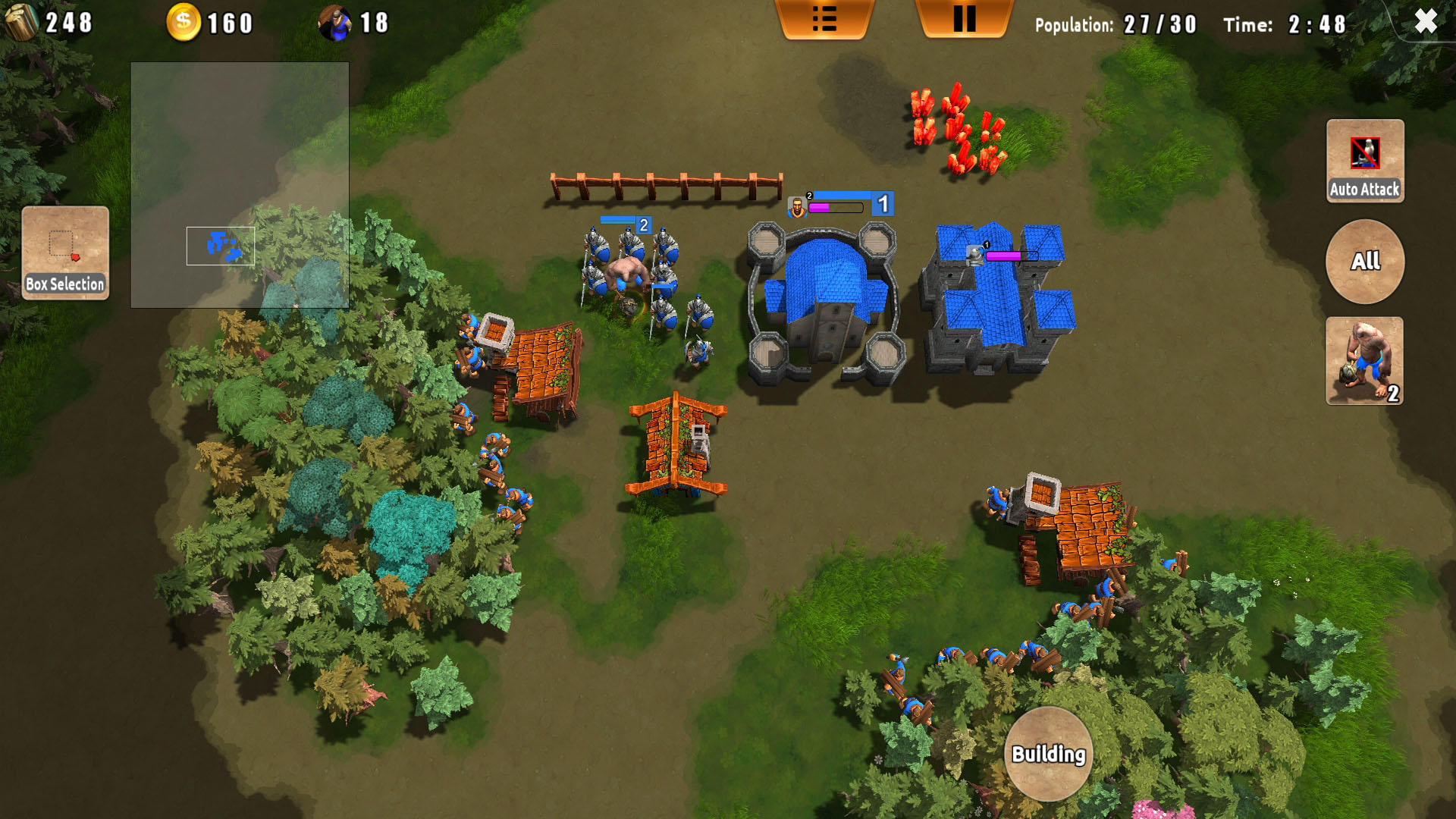 Magic War-3V3(RTS) Game Screenshot