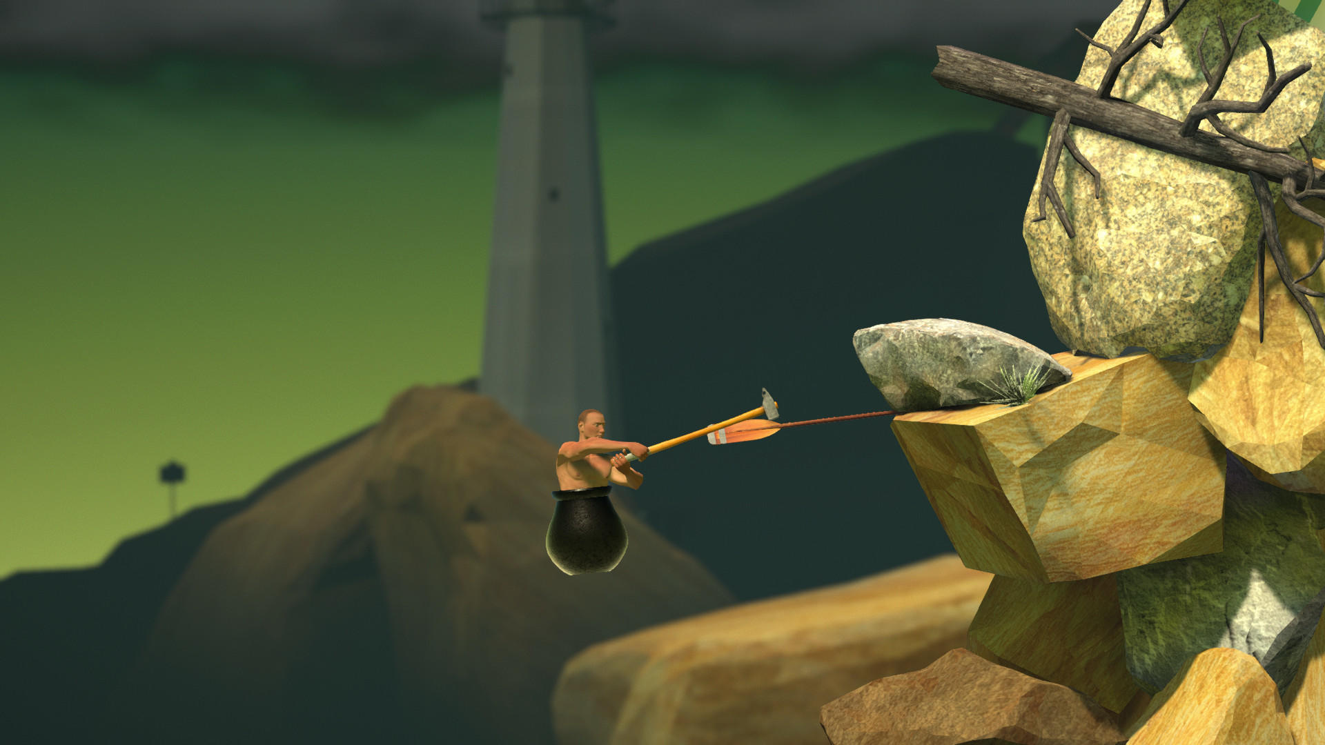 Getting Over It with Bennett Foddy screenshot game