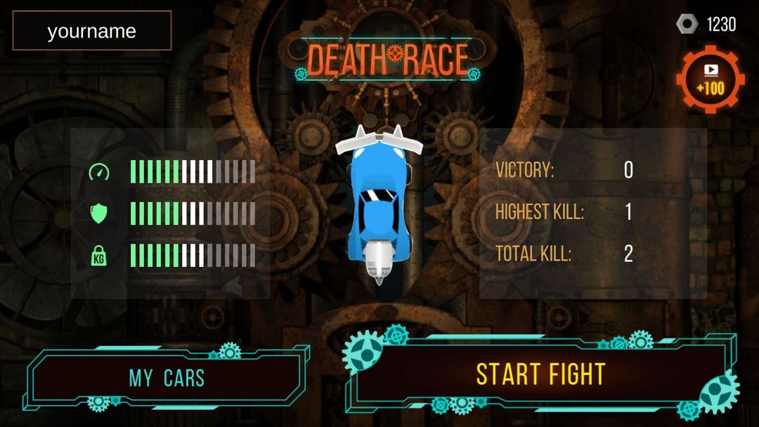 Death Race 게임 스크린 샷