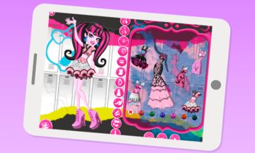 Captura de Tela do Jogo Dress up Draculaura