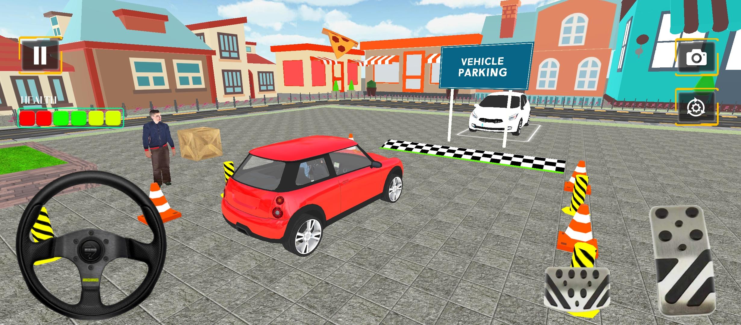 Captura de Tela do Jogo Car parking: Driving game