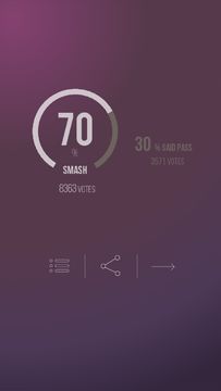 Скриншот игры Smash or Pass