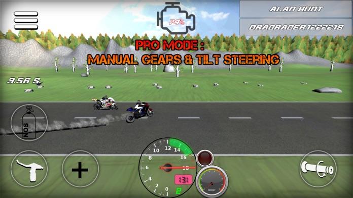 Cuplikan Layar Game Drag Bikes - Motorbike edition