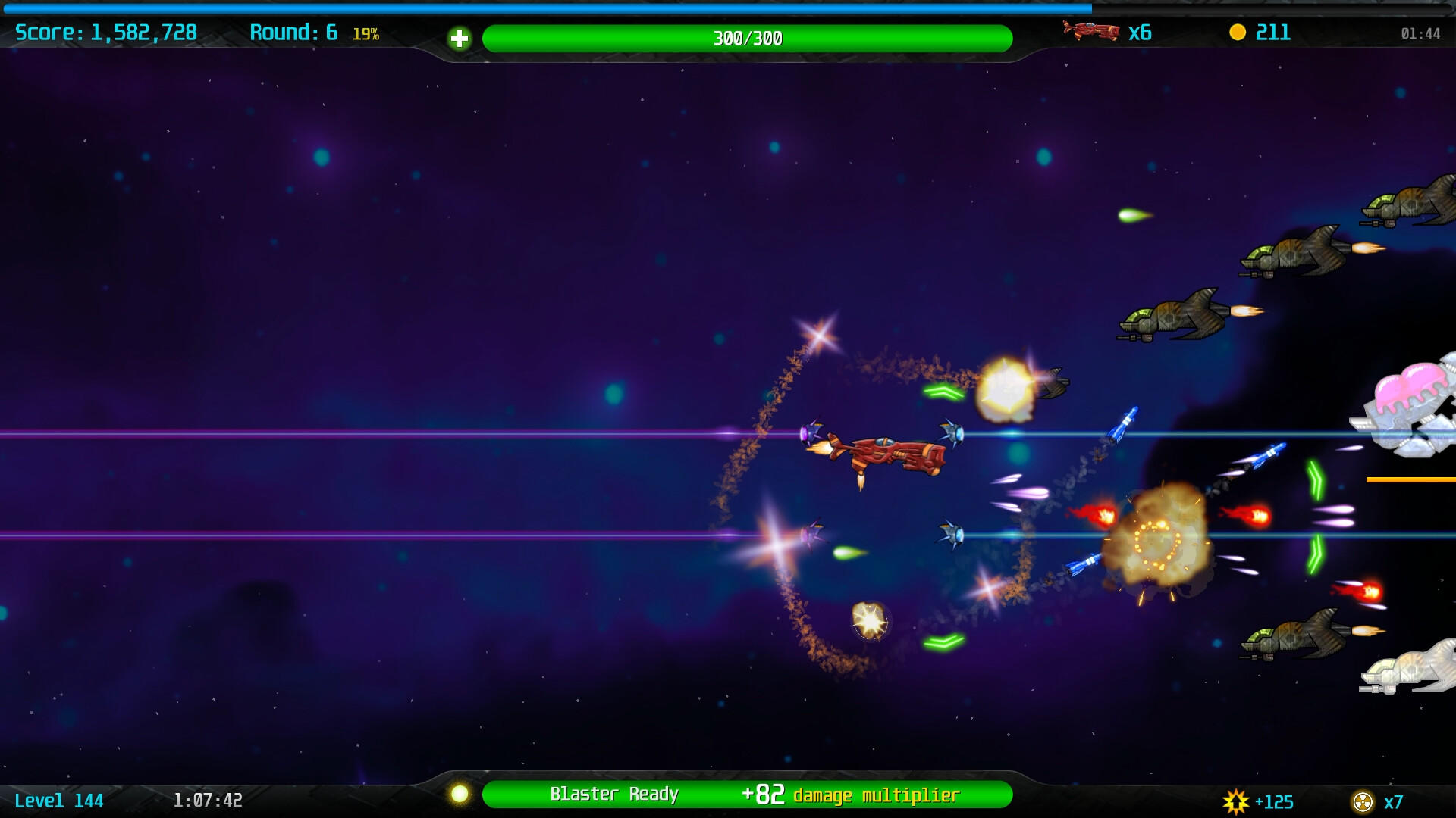 Screenshot of Infinity Blaster