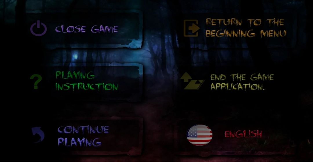Screenshot of Merendam horror adventure room