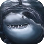 2017 3D Night Shark Hunting Sea Shore Sniper War