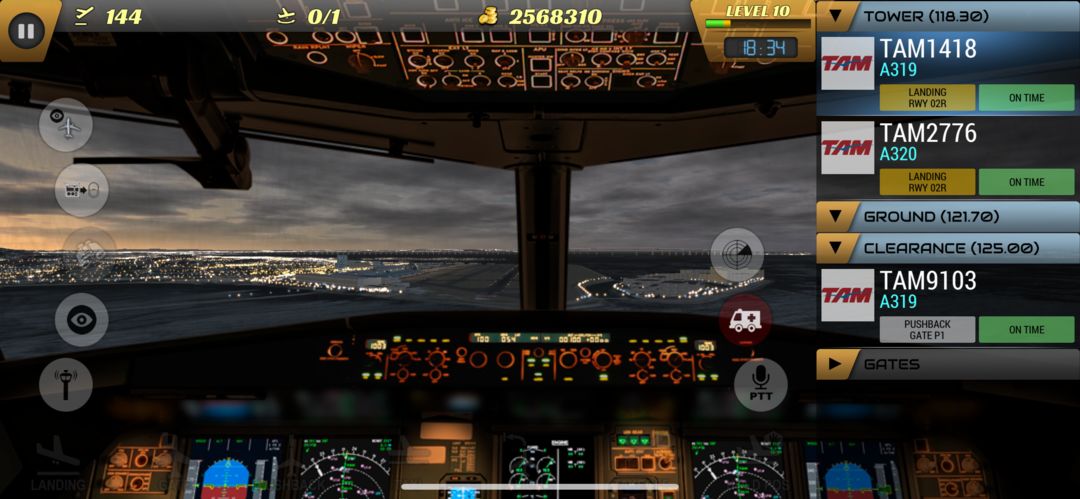 Unmatched Air Traffic Control ภาพหน้าจอเกม