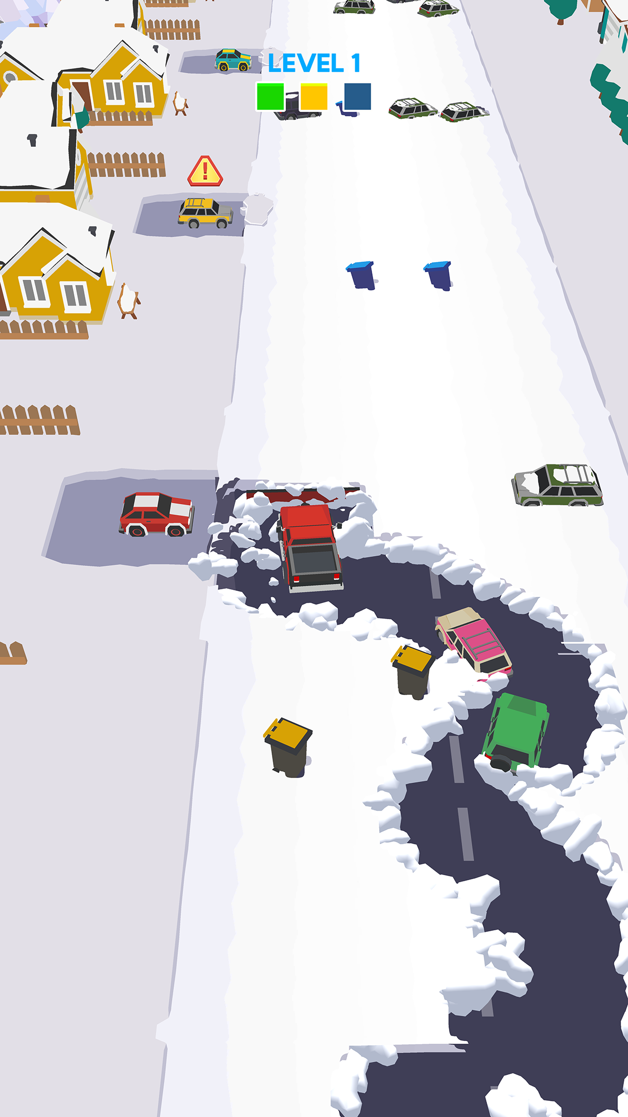 Clean Road Game Screenshot
