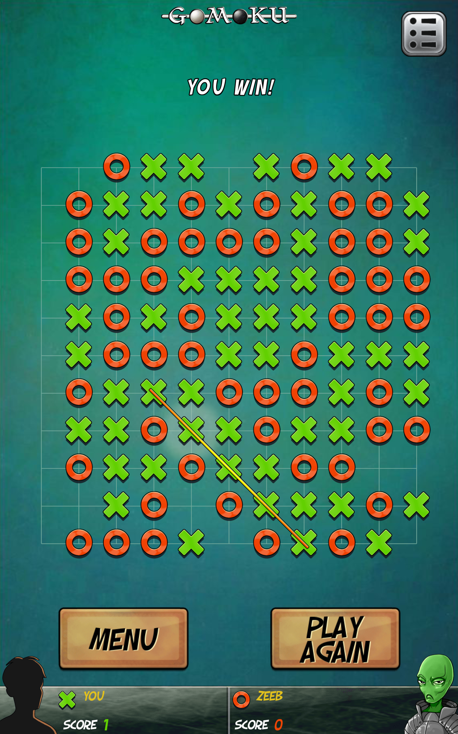 Gomoku Pro Game Screenshot