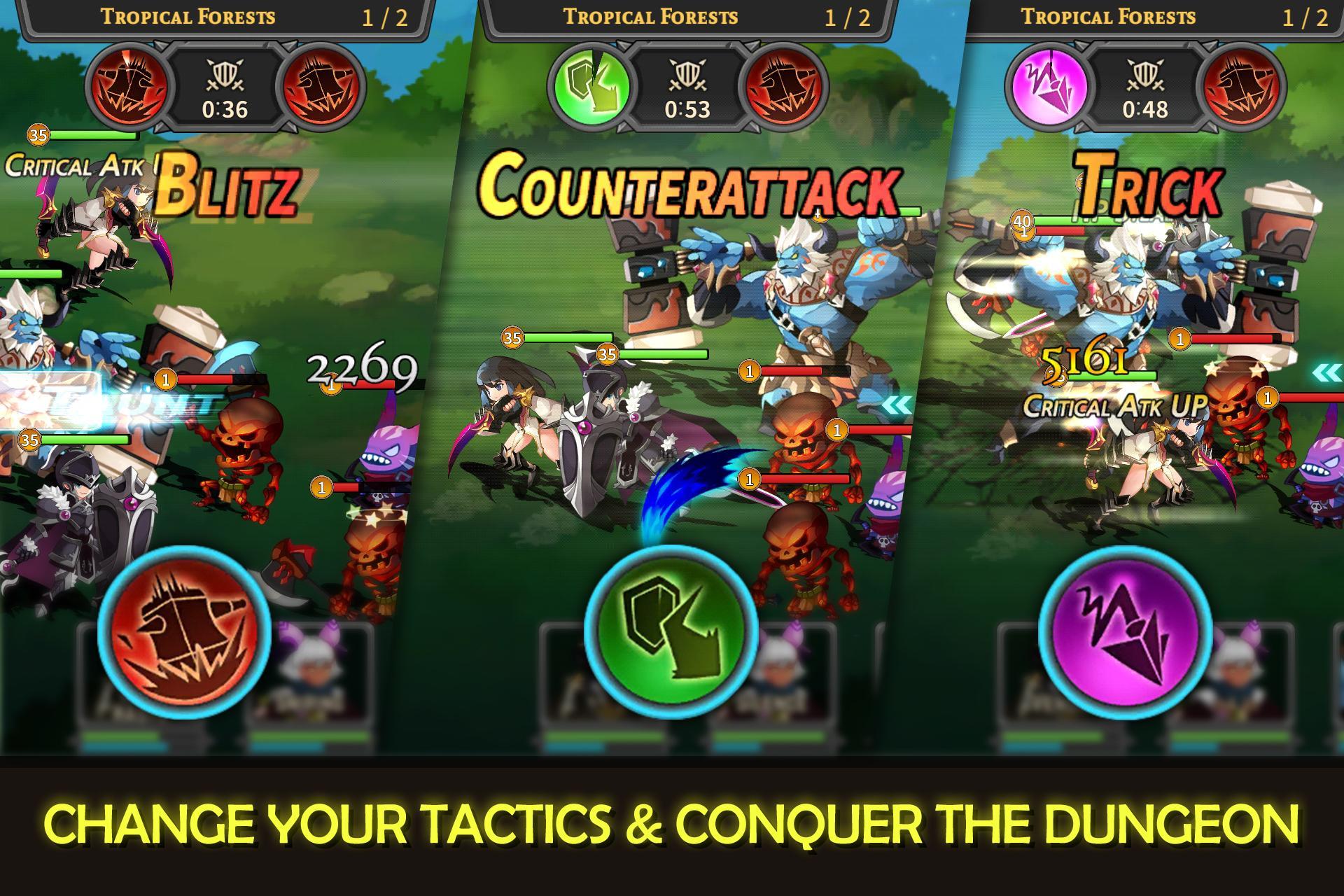 Tactics Saga Game Screenshot