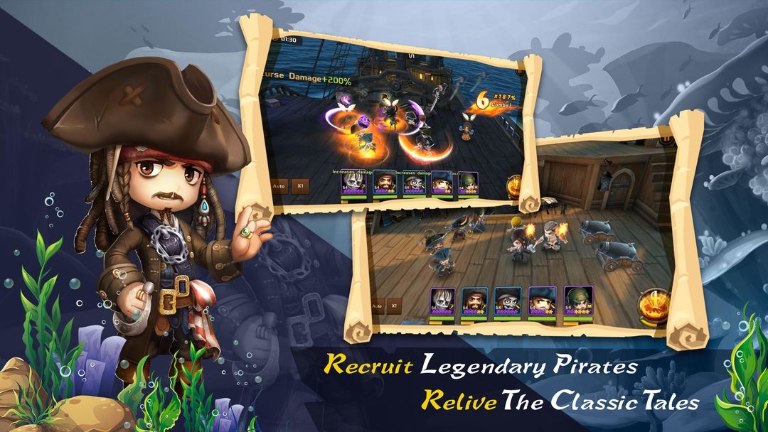 Screenshot of Pirates Legends