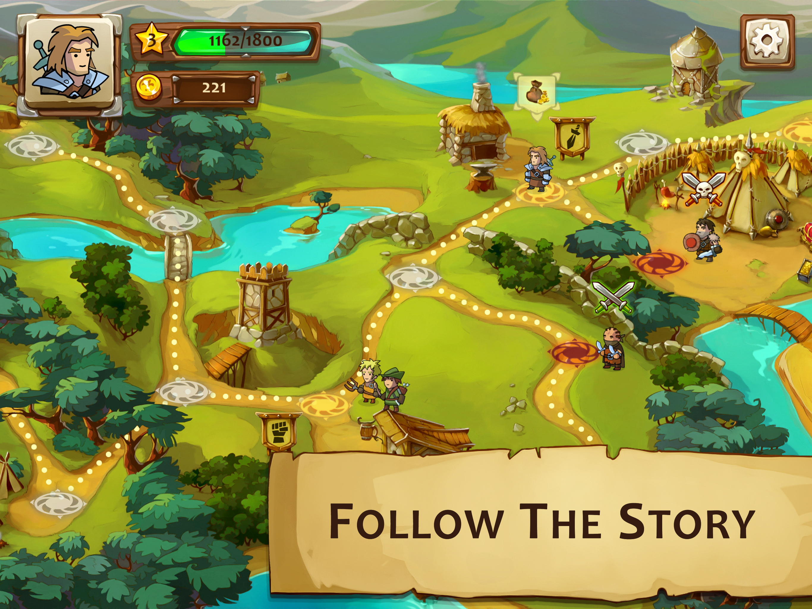 Braveland Game Screenshot