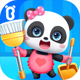 Baby Panda Happy Clean