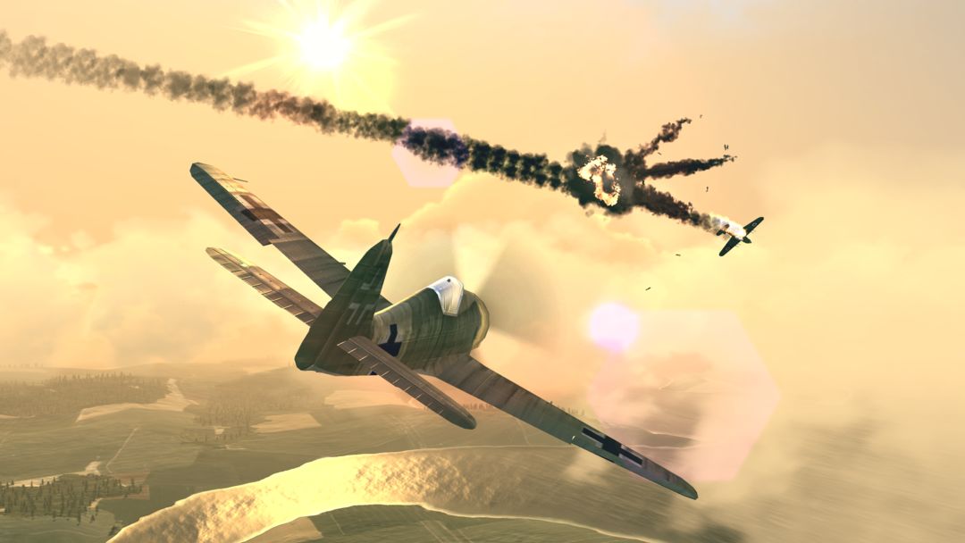 Warplanes: WW2 Dogfight ภาพหน้าจอเกม
