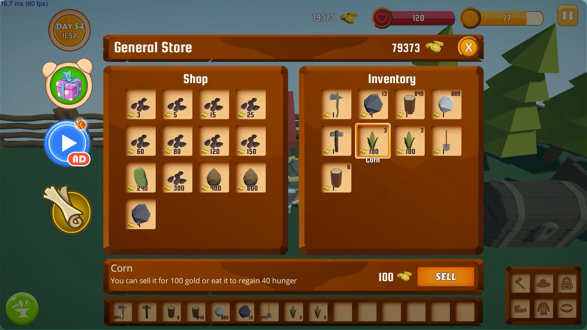 Screenshot of SoilSword: The Hero's Harvest
