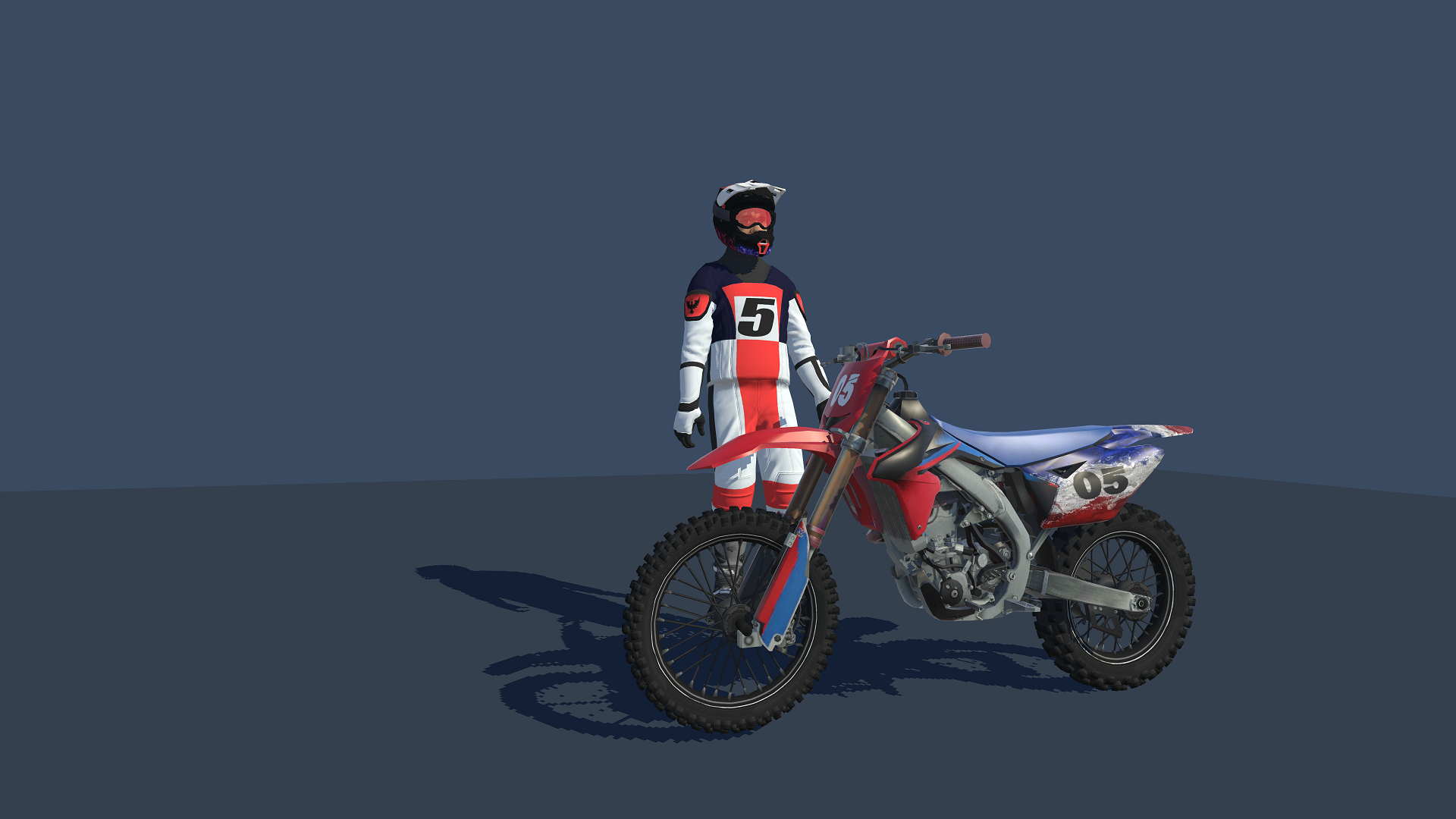 Screenshot of Grau Stunt Wheelie Bikes M X