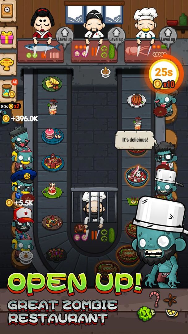 Screenshot of Zombie Hunger