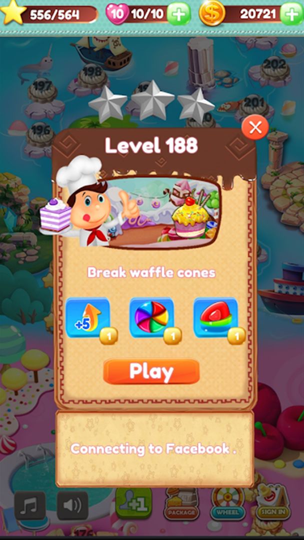 Cookie Blast BonBon Crush Crazy BomBom Sweet Match screenshot game