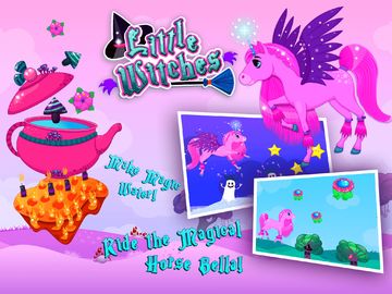 Cuplikan Layar Game Little Witches Magic Makeover