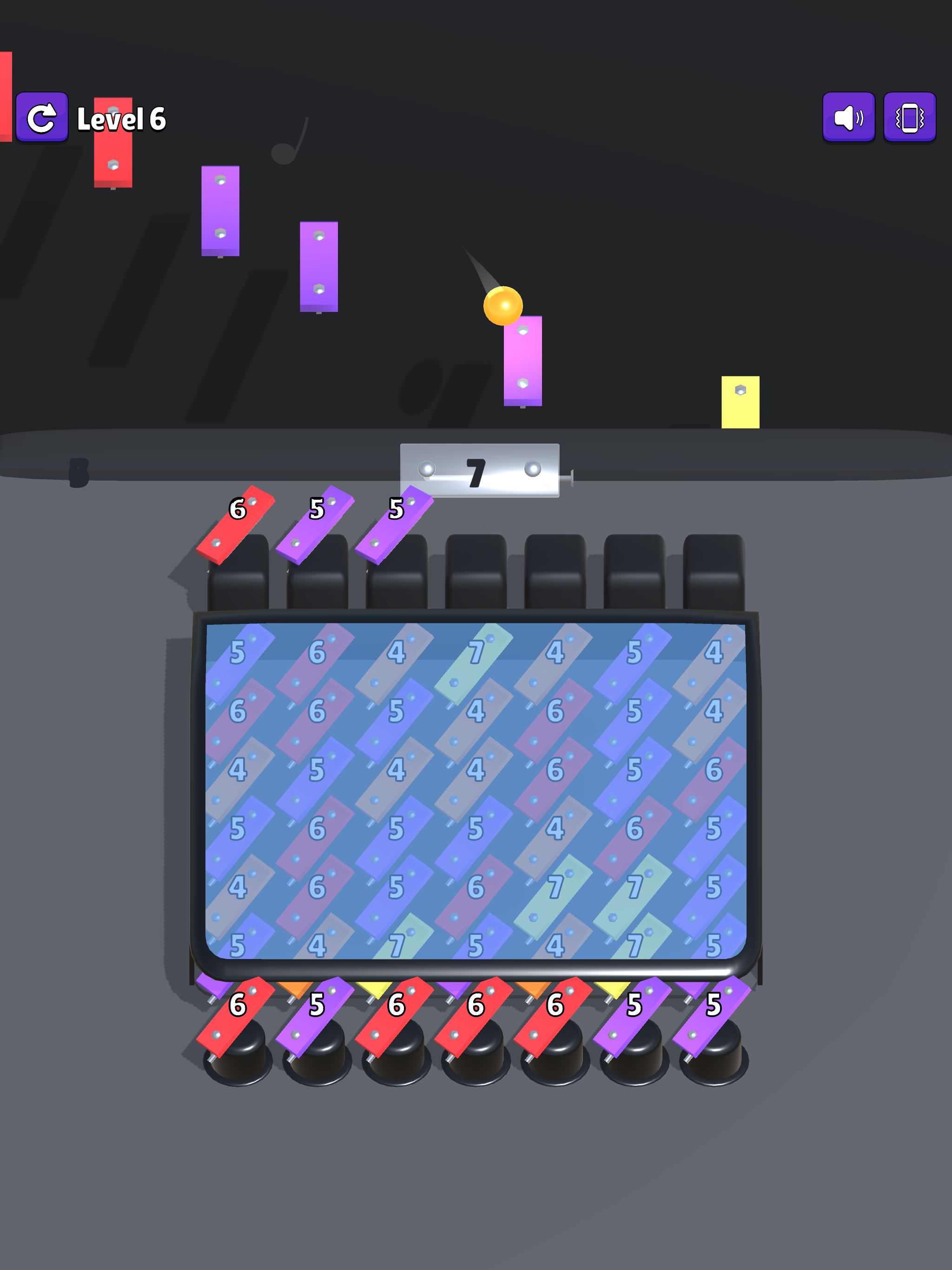 Marble Rhythm Game Screenshot