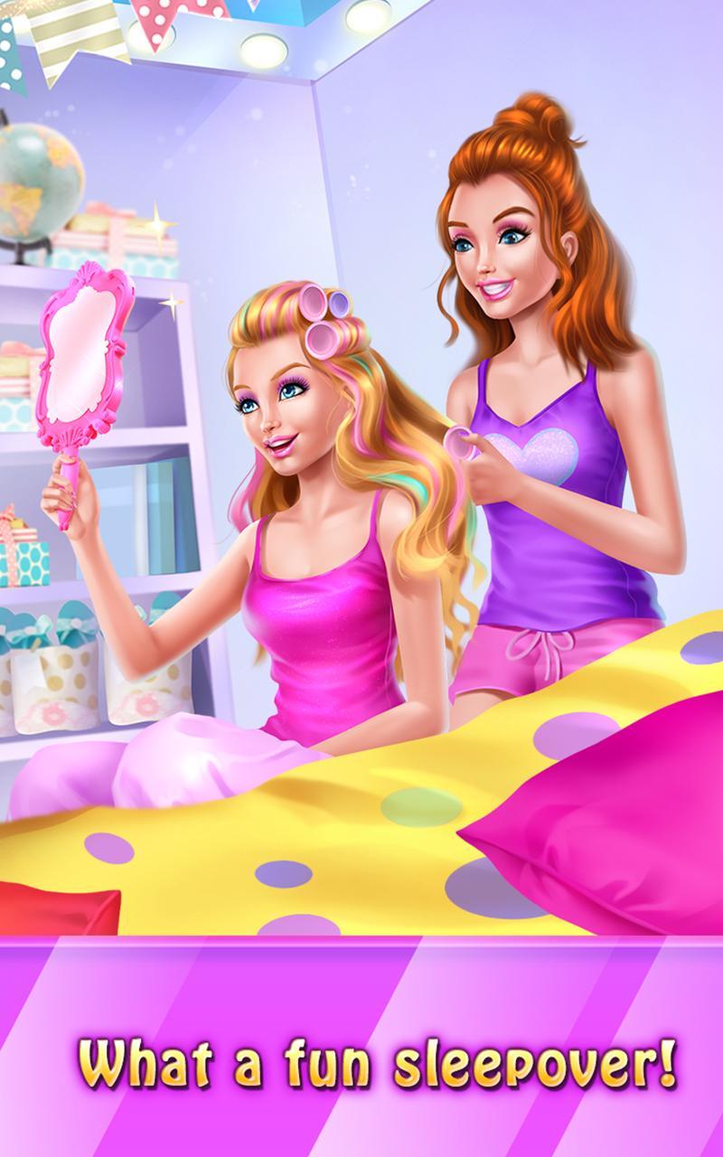 Fashion Doll - Sleepover Party Game Screenshot