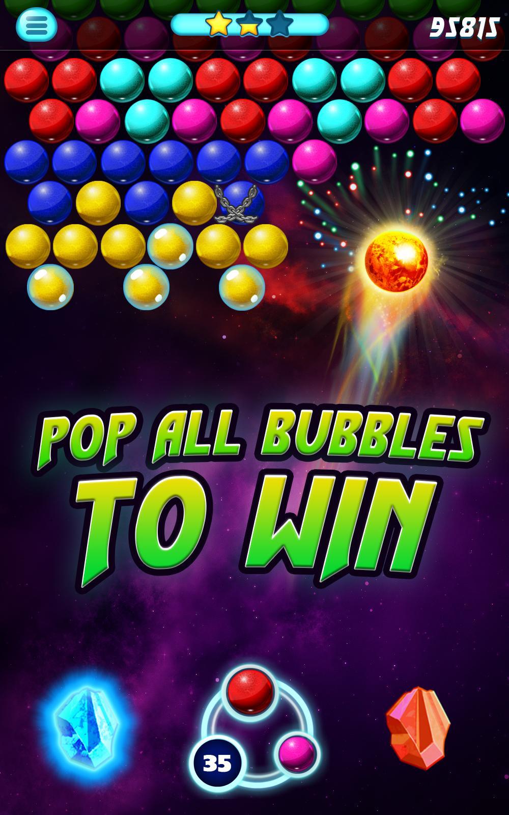 Bubble Sky Deluxe Game Screenshot