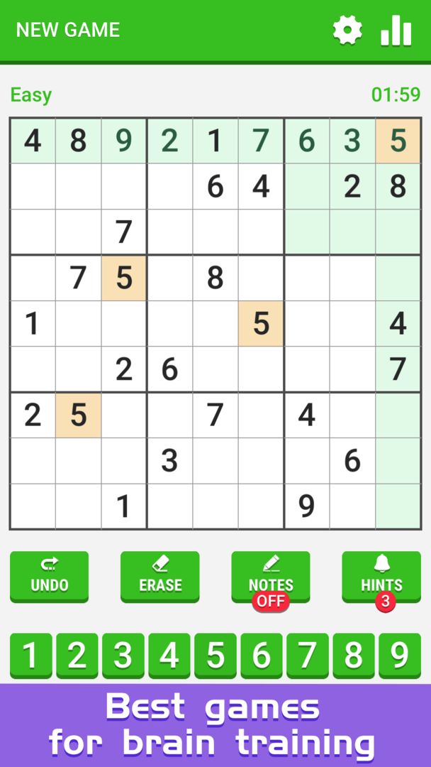 Sudoku Cube Free-经典益智游戏 screenshot game