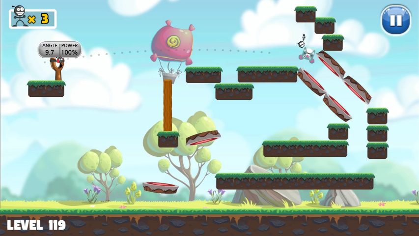 Cuplikan Layar Game Slingshot Ace