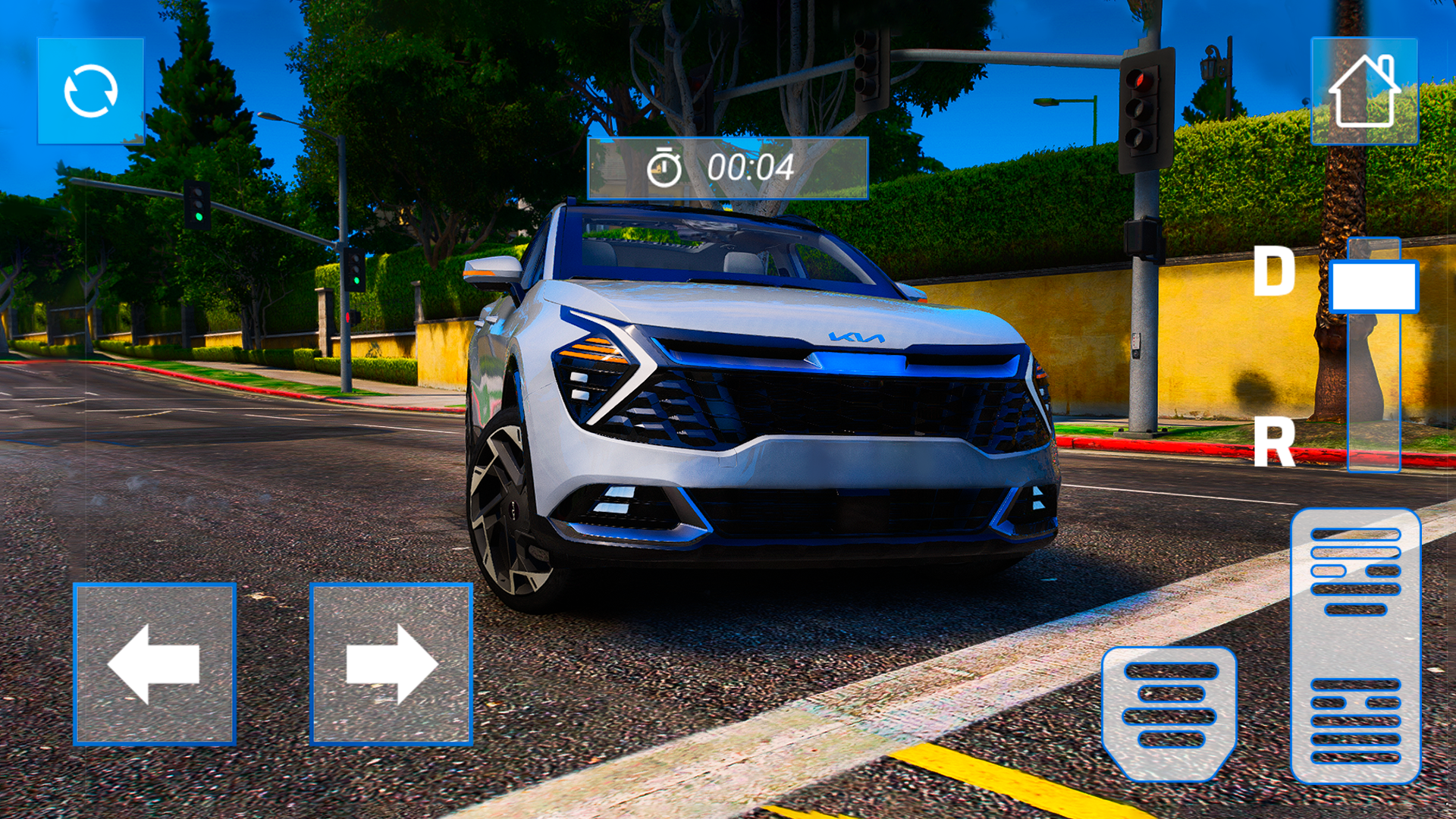 Captura de Tela do Jogo Drive Kia Sportage: Parking 3D