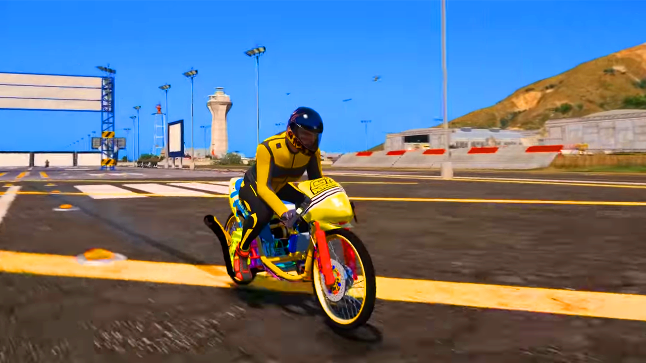 Drag Jamet-Trondol Motorcycle ゲームのスクリーンショット