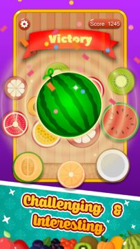 2048 Fruits - Merge Fruit Game Game Screenshot