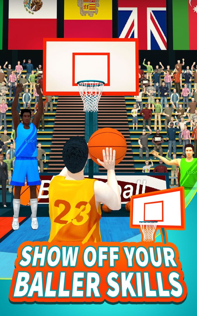 Summer Sports: Basketball 게임 스크린 샷