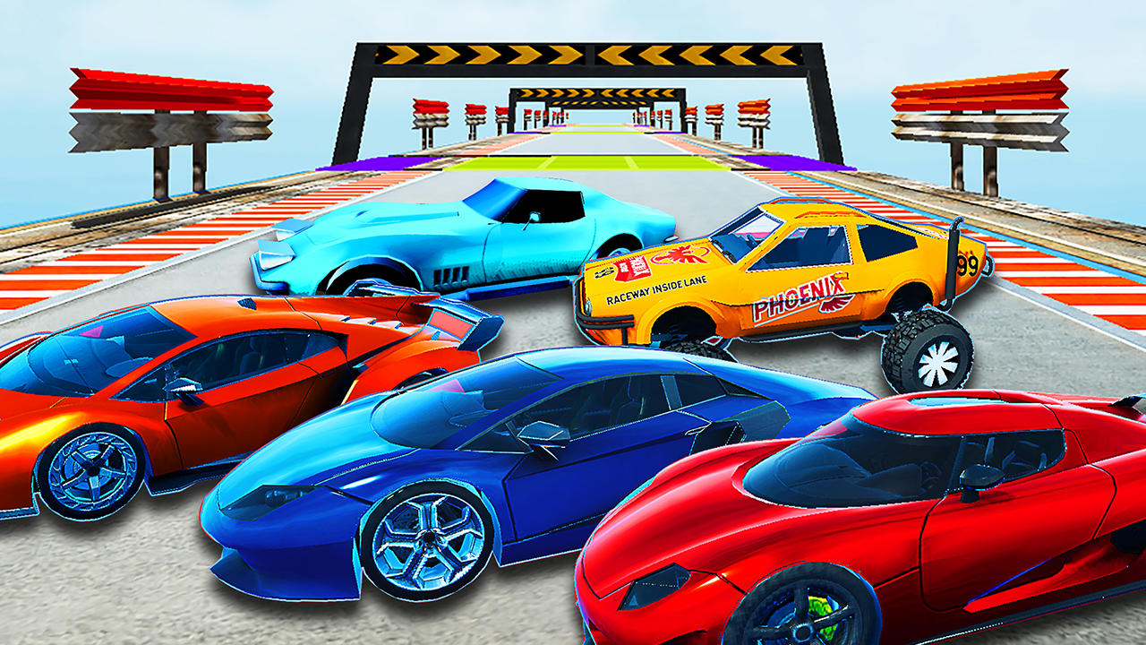 Скриншот игры Extreme Car Stunt: Mega Ramps