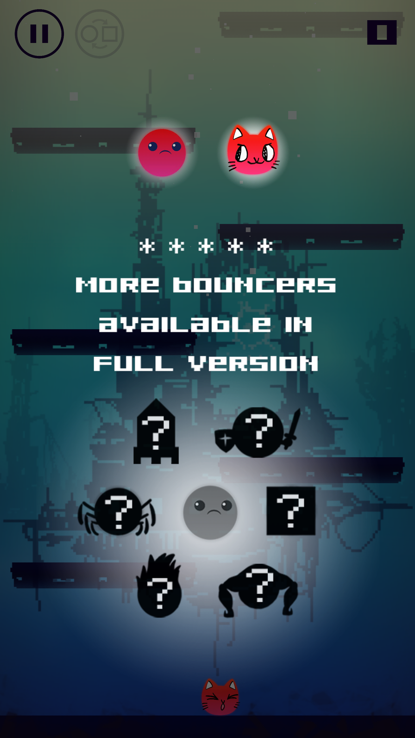 Bouncer Lite Game Screenshot