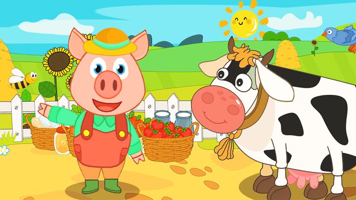 Banner of Fun Farm for Kids - Cura degli animali e raccolto 1.0.8