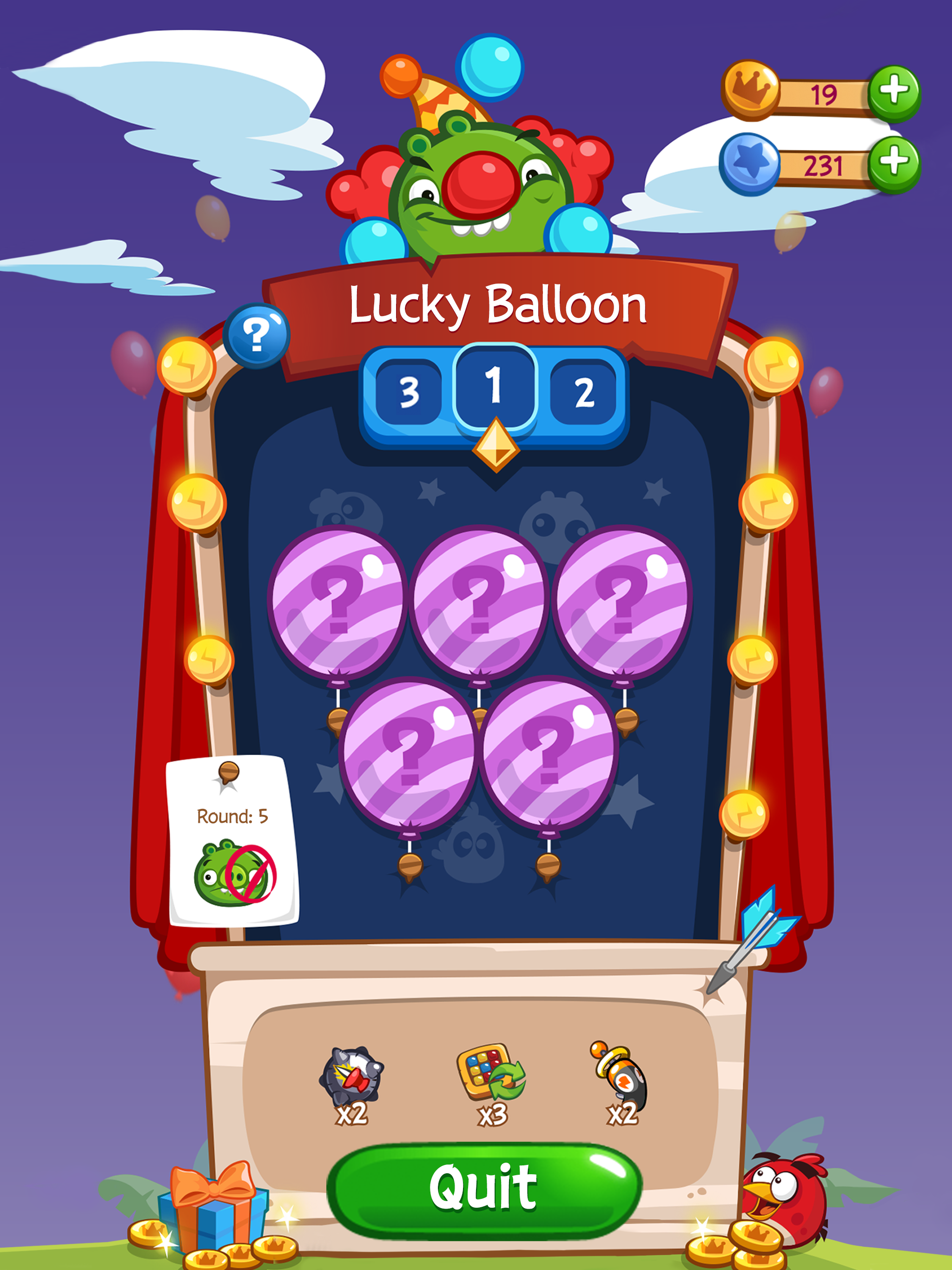 Angry Birds Blast Game Screenshot
