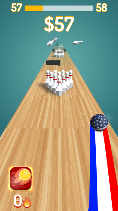 Infinite Bowling! Game Screenshot